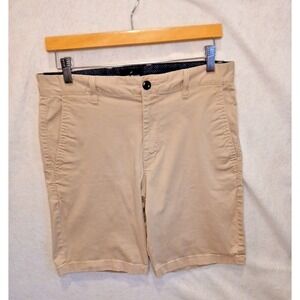 Daniel Hechter Paris Beige Chino Shorts Cotton Blend Waist 32 Hiking Golf